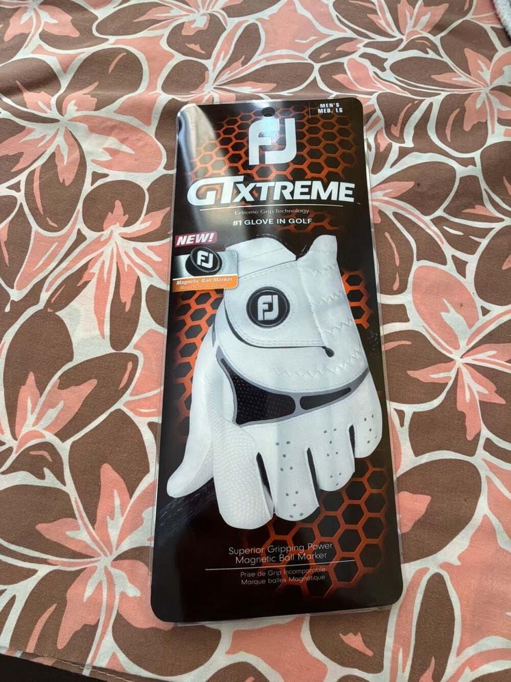 FootJoy GTxtreme Men's Golf Glove, Left Hand, Medium-Large